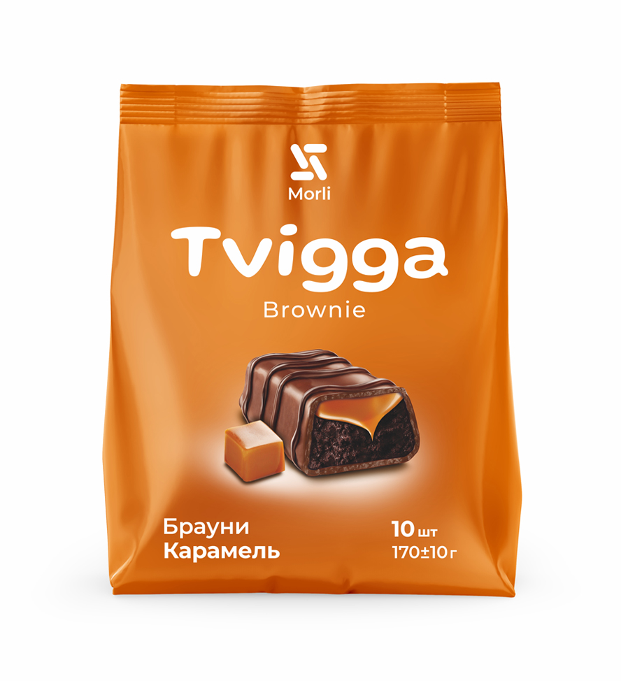 Брауни карамель 10 шт